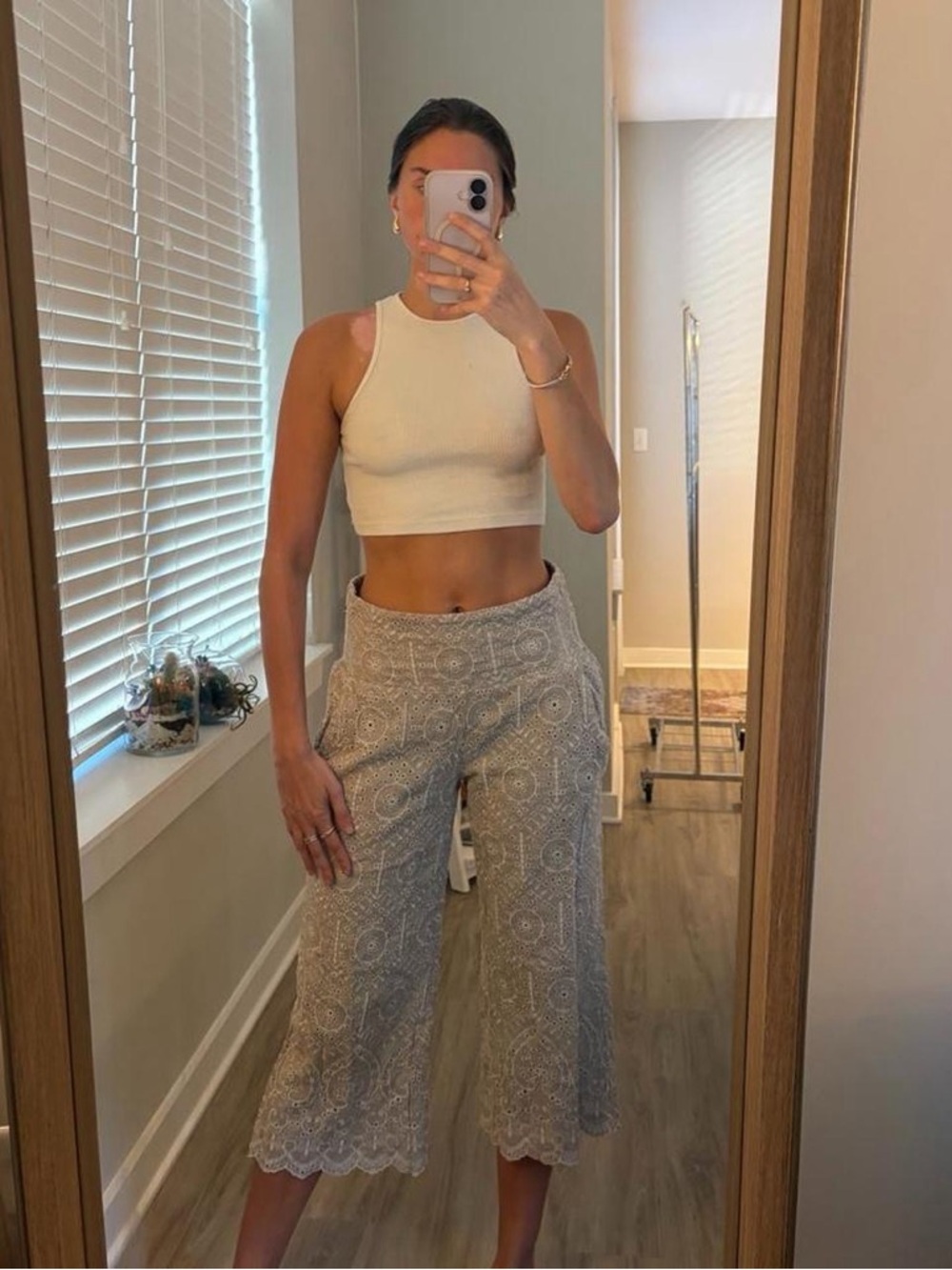 Sundance embroidered pants